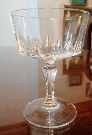 Juego De 25 Copas Francesas Vintage Para 5 Personas Marca Cristal D'Arques Cristal De Plomo Precio 4600 Foto3